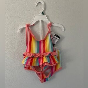 Woof new with tag multi color pet bikini size large